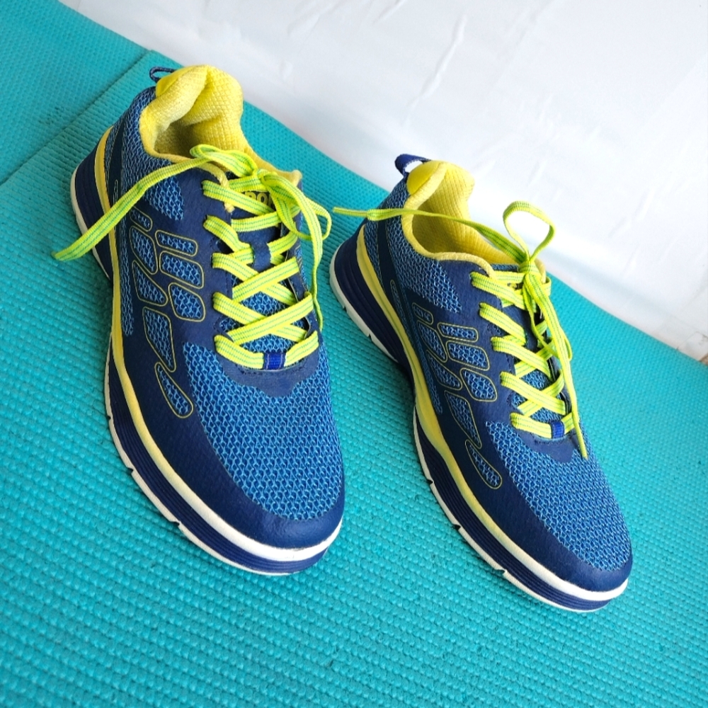 J Sport Walker Women's Athletic Sneakers Shoes Lace Up  - Size 7W * NO INSOLES